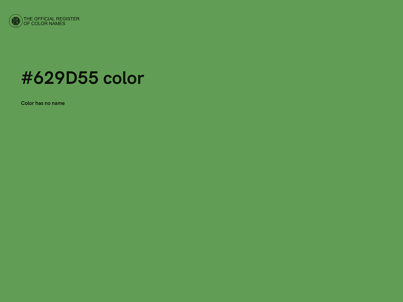 #629D55 color image