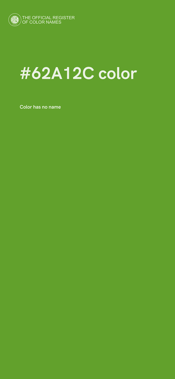 #62A12C color image