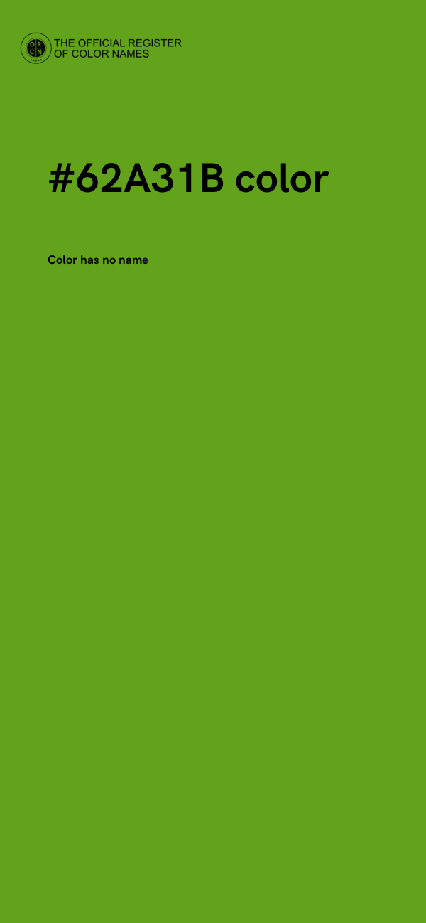 #62A31B color image
