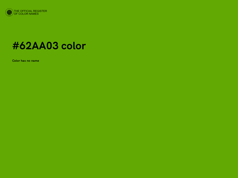 #62AA03 color image