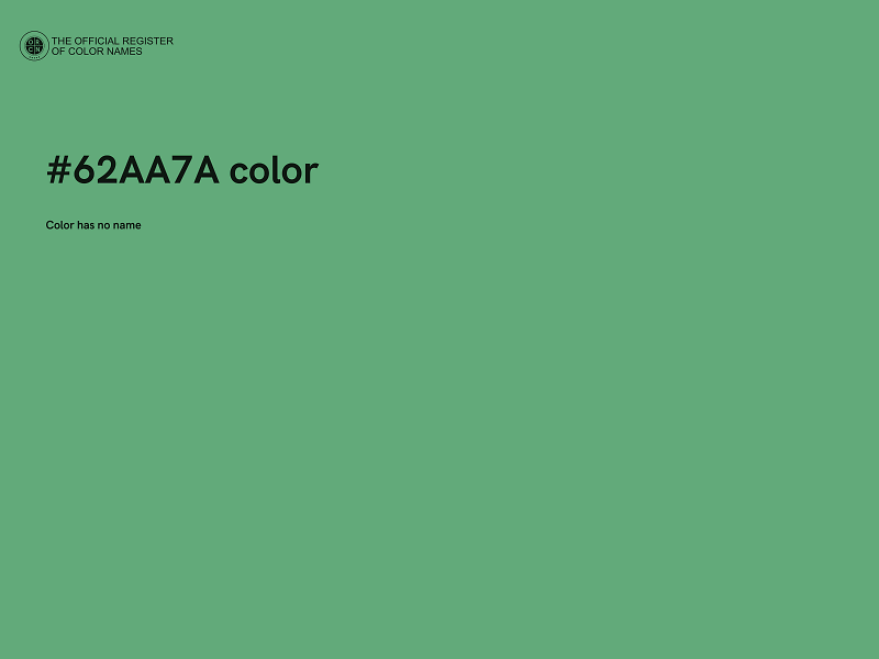 #62AA7A color image