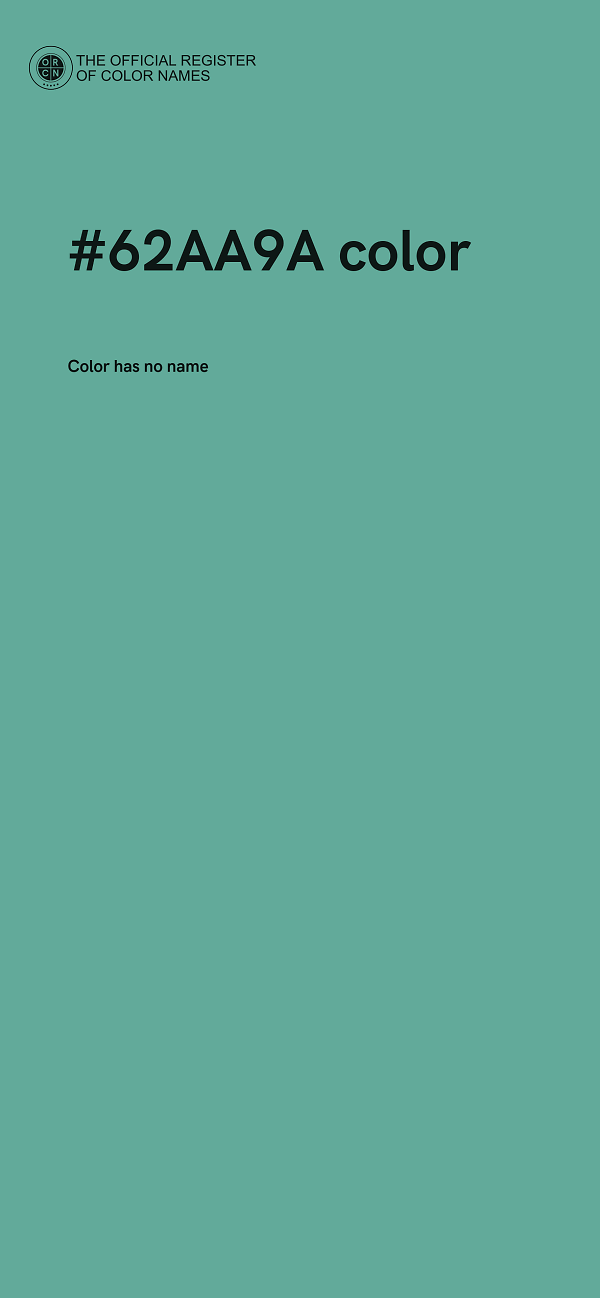 #62AA9A color image