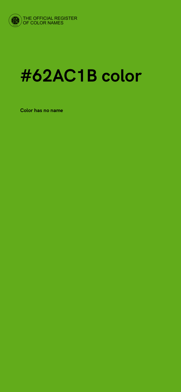 #62AC1B color image