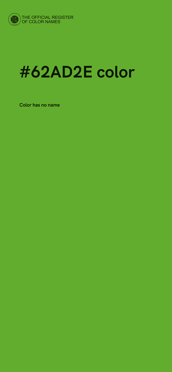 #62AD2E color image