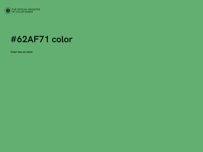 #62AF71 color image