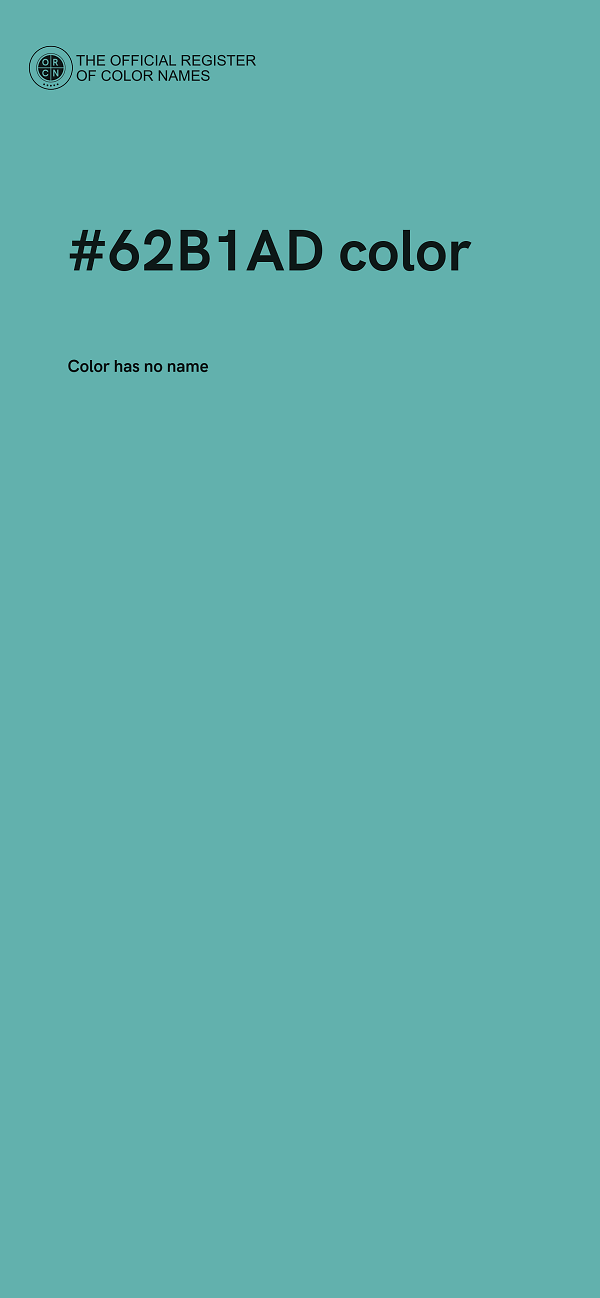 #62B1AD color image