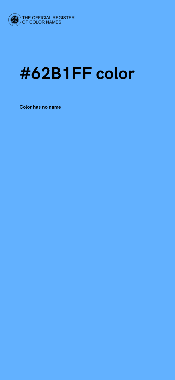 #62B1FF color image