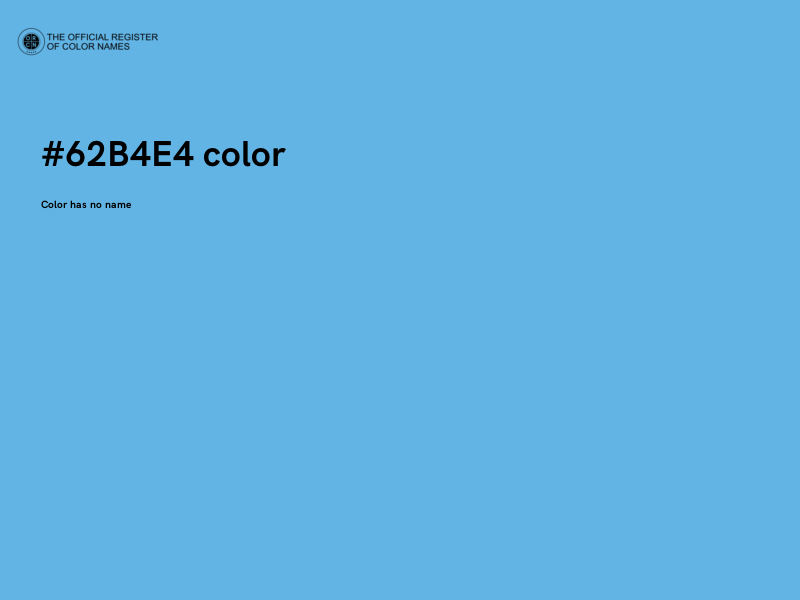 #62B4E4 color image