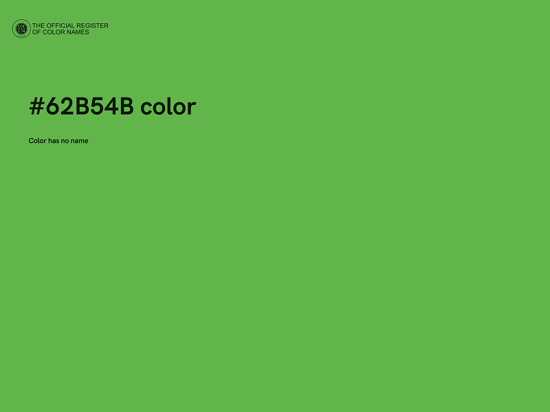 #62B54B color image