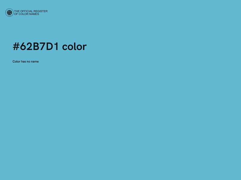 #62B7D1 color image