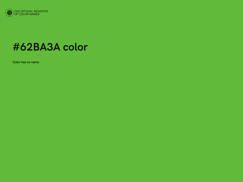 #62BA3A color image