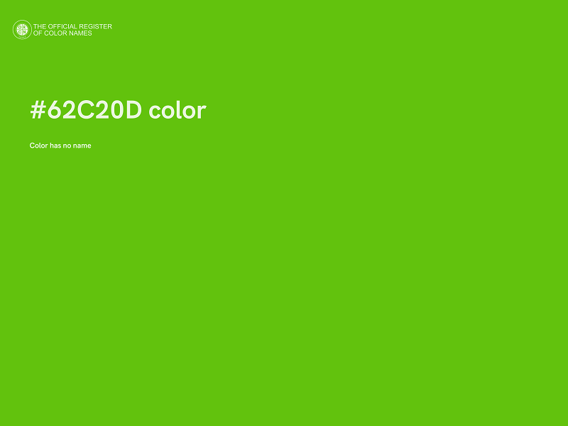 #62C20D color image