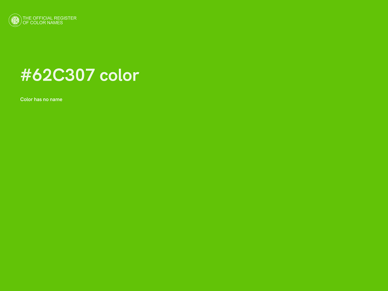 #62C307 color image