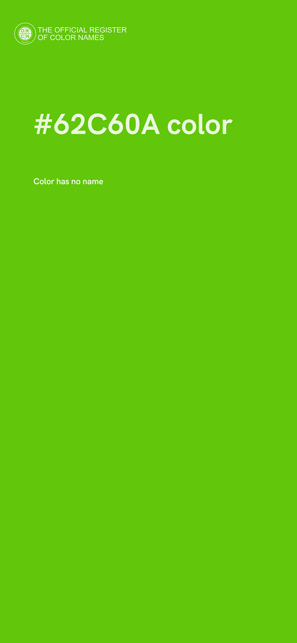 #62C60A color image