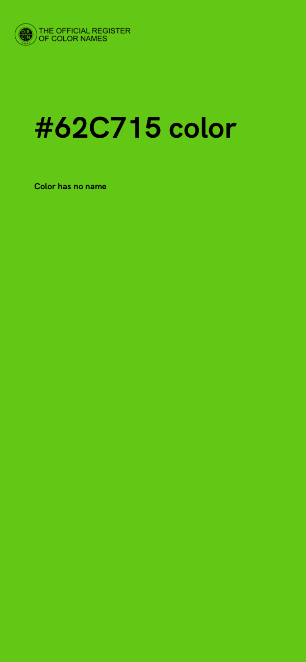 #62C715 color image