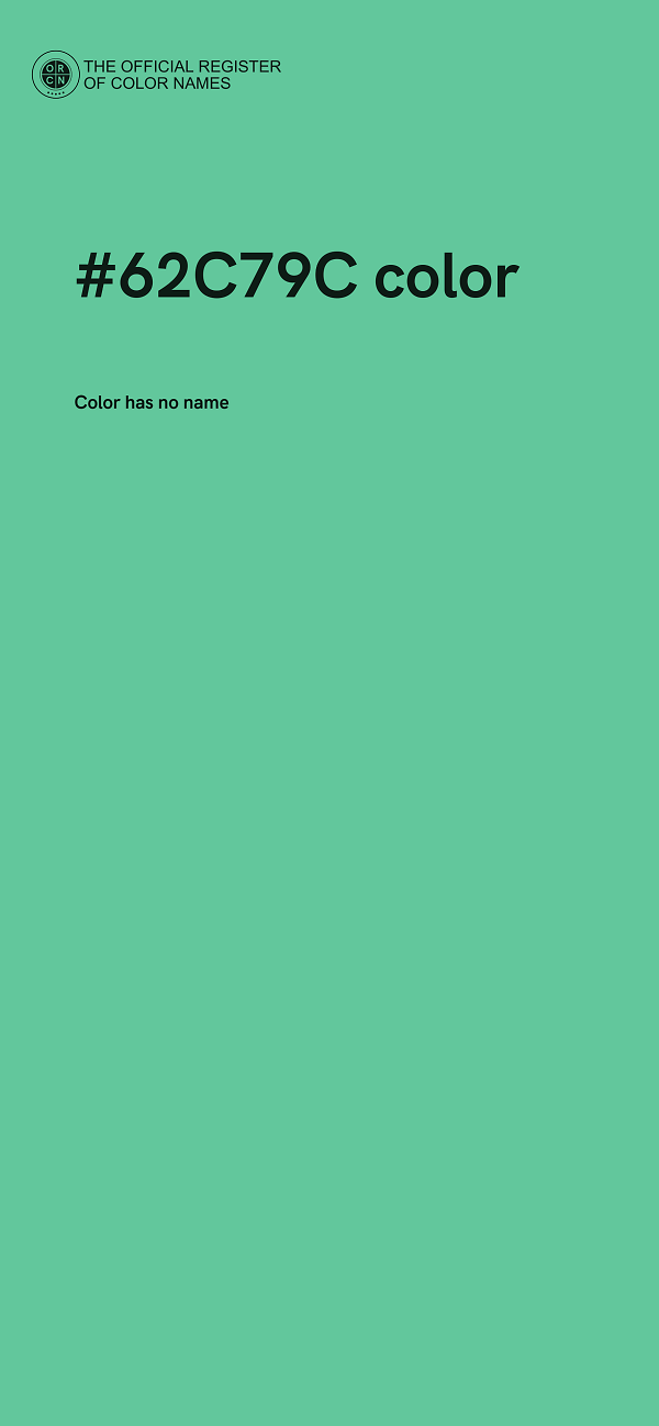 #62C79C color image