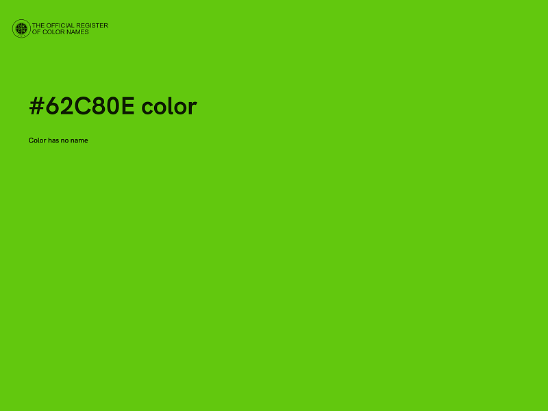 #62C80E color image