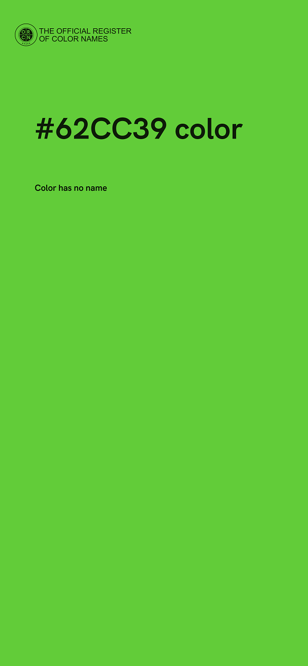 #62CC39 color image
