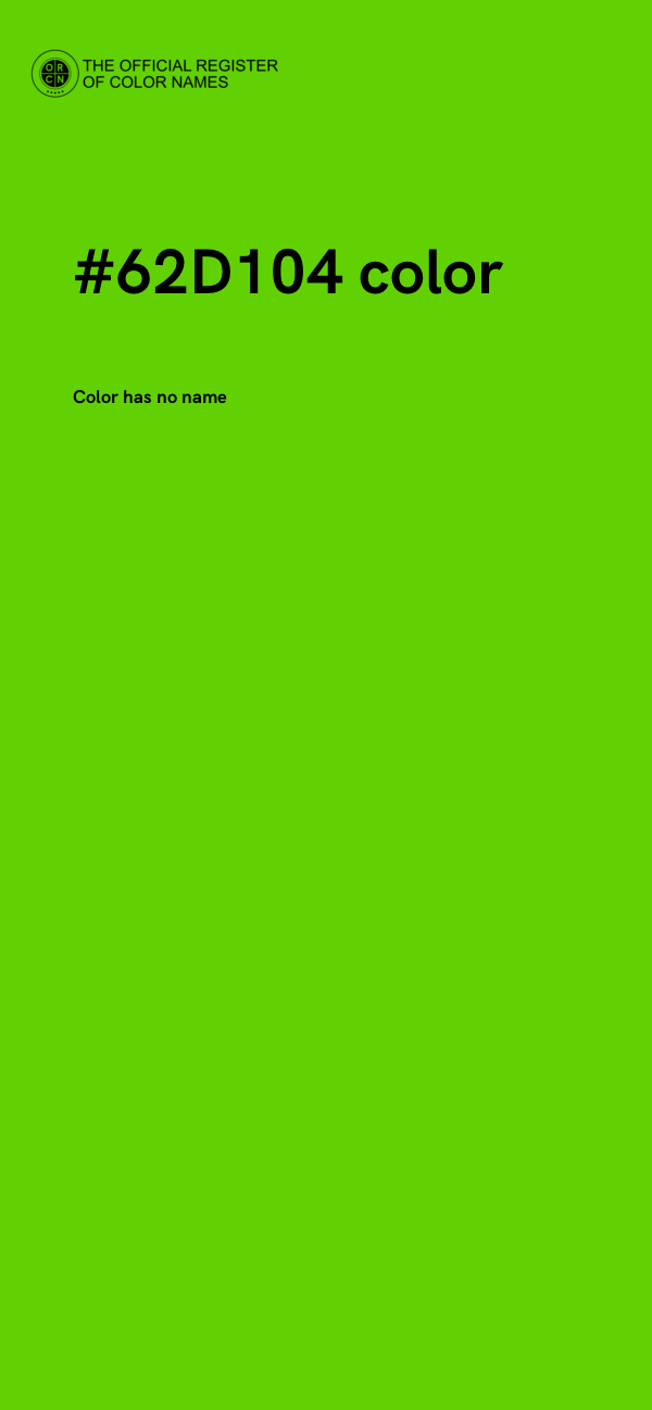 #62D104 color image