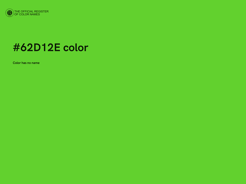 #62D12E color image