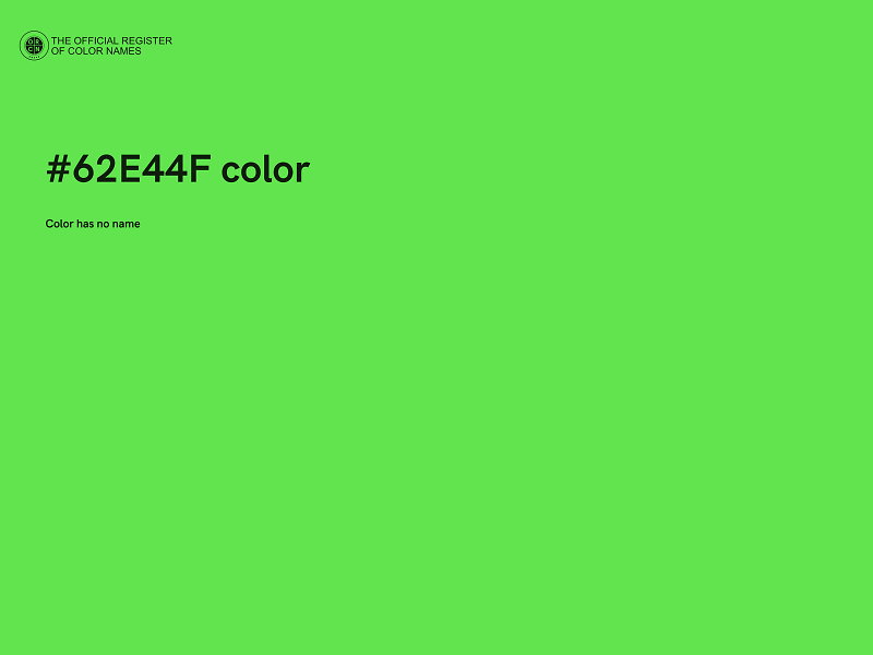 #62E44F color image