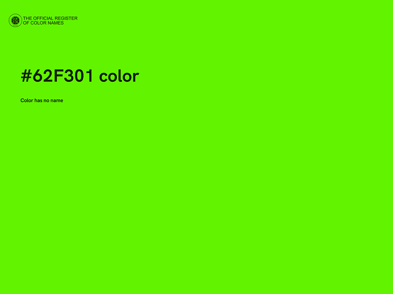 #62F301 color image
