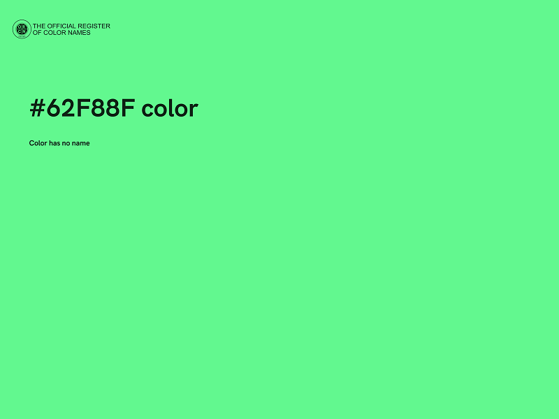 #62F88F color image