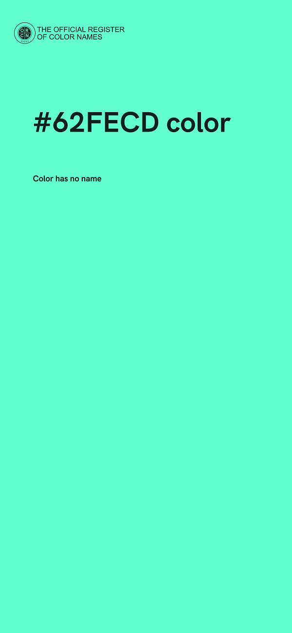#62FECD color image
