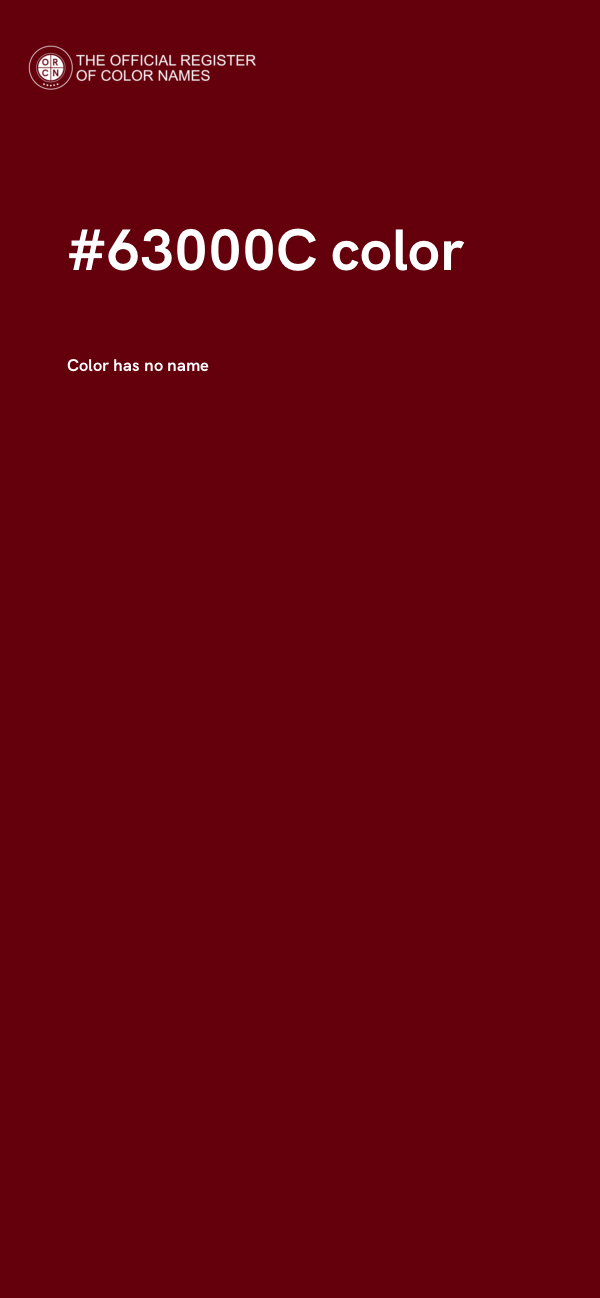 #63000C color image