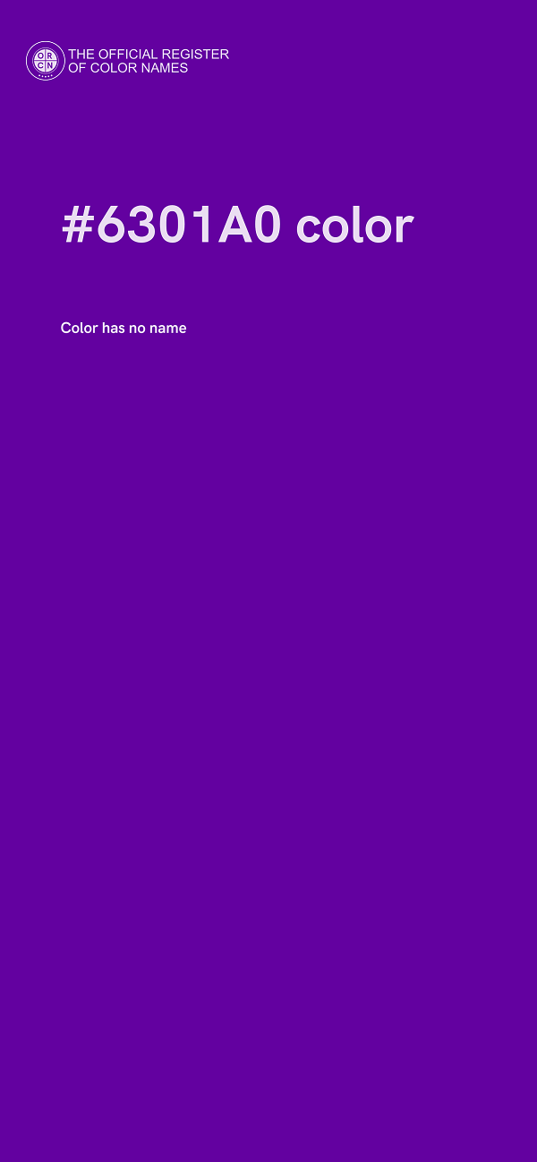 #6301A0 color image