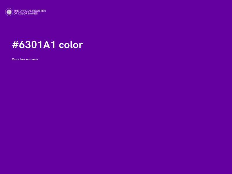#6301A1 color image