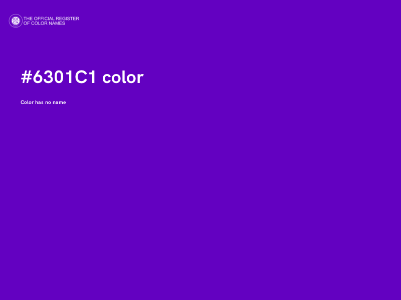#6301C1 color image