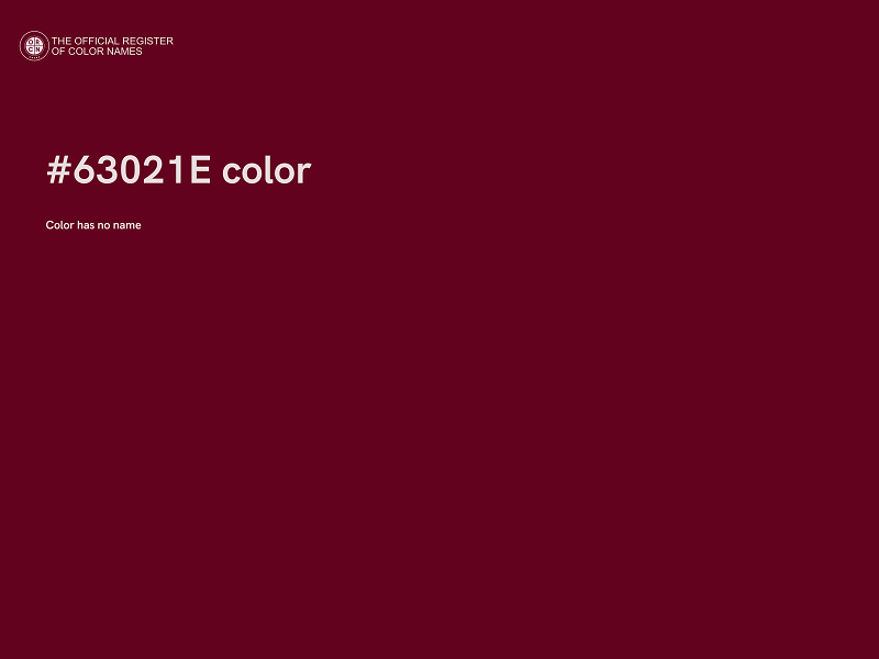 #63021E color image