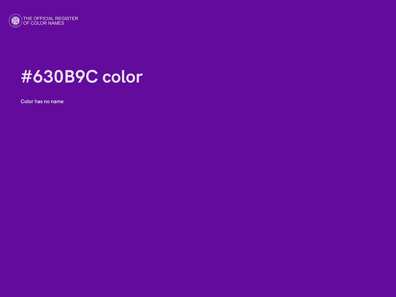 #630B9C color image