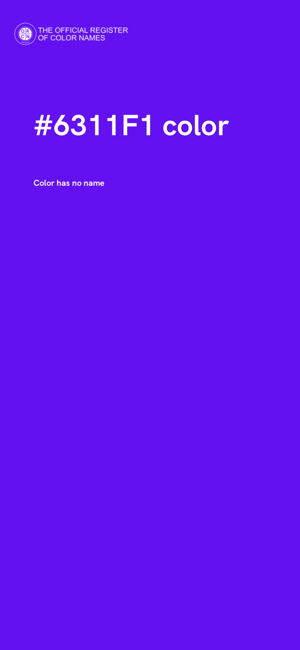 #6311F1 color image