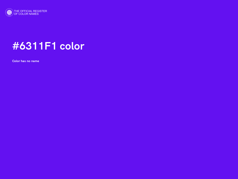 #6311F1 color image