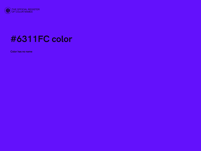 #6311FC color image