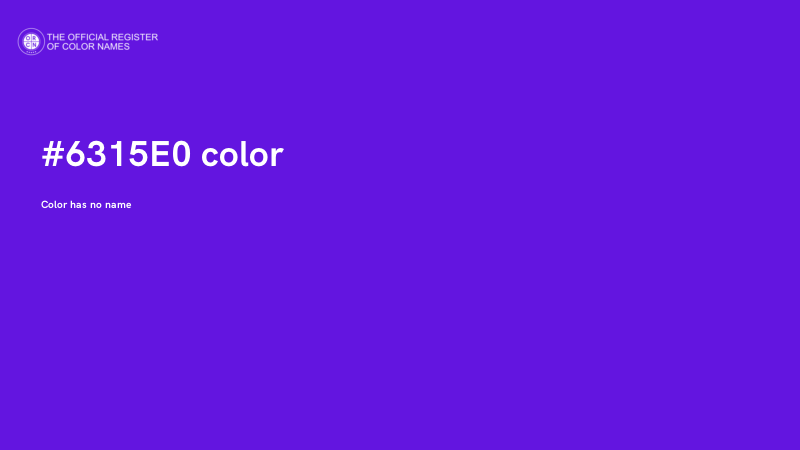 #6315E0 color image