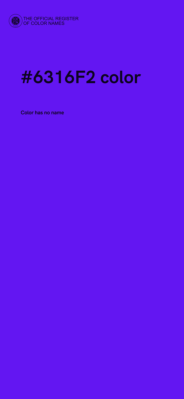 #6316F2 color image