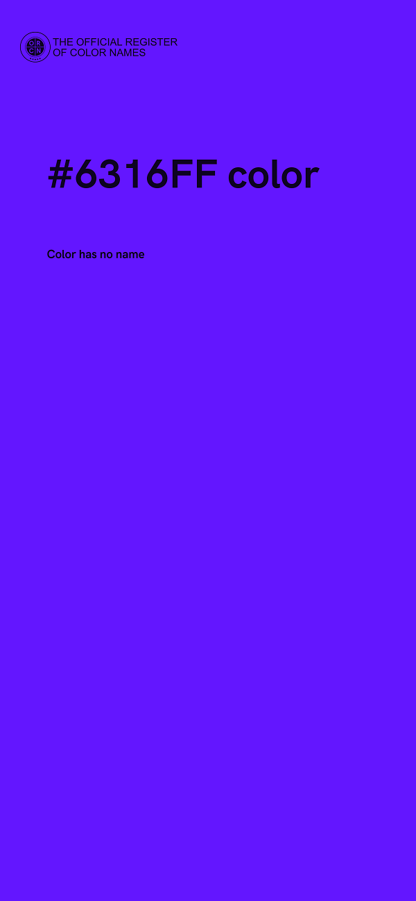 #6316FF color image
