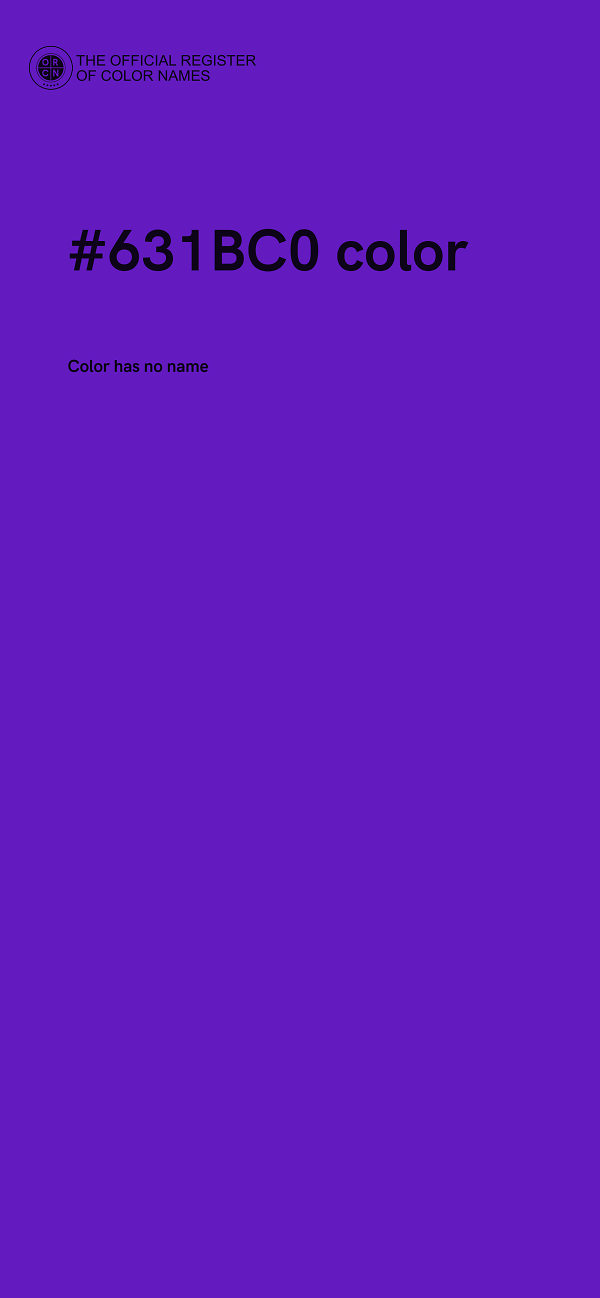 #631BC0 color image
