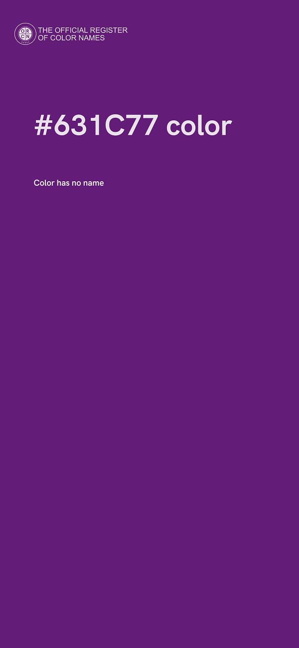 #631C77 color image