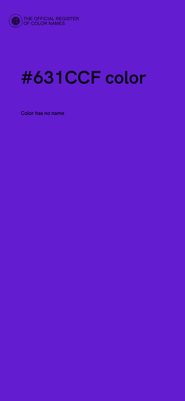 #631CCF color image