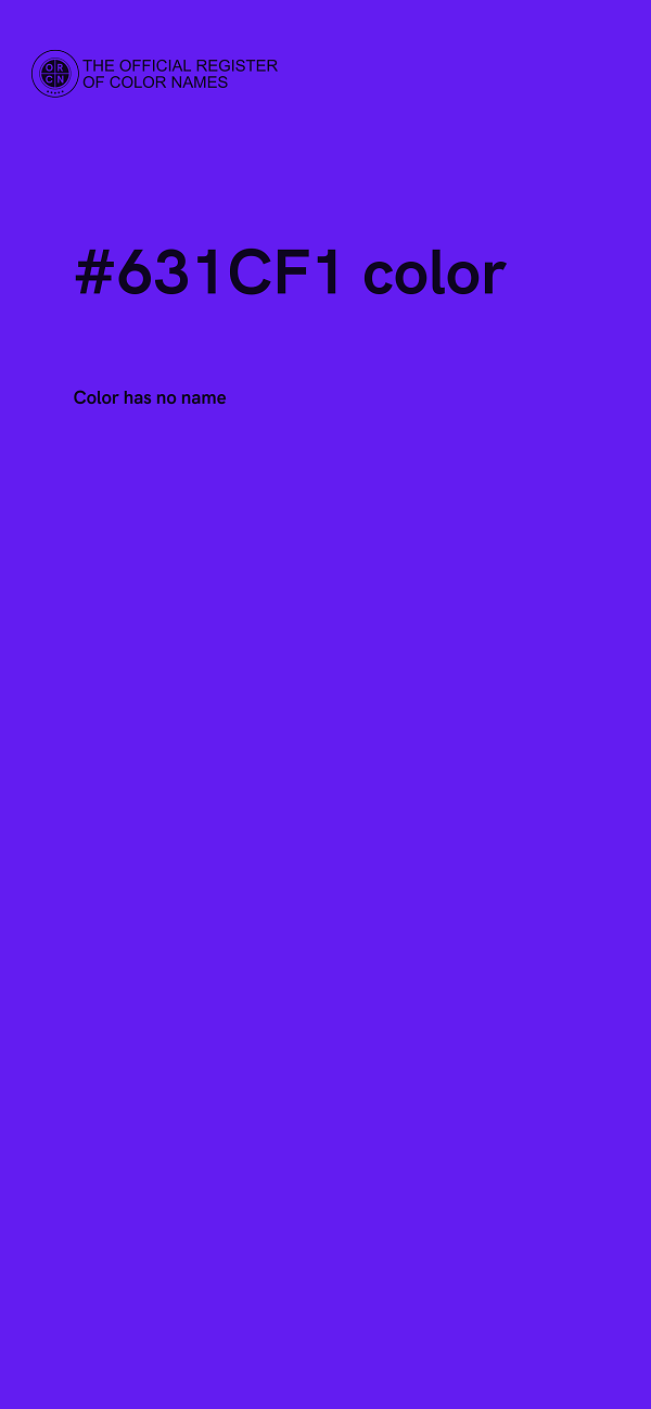 #631CF1 color image