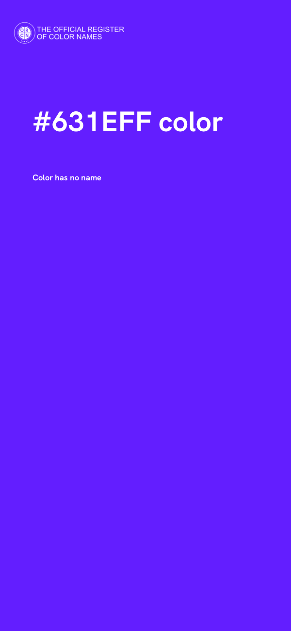 #631EFF color image