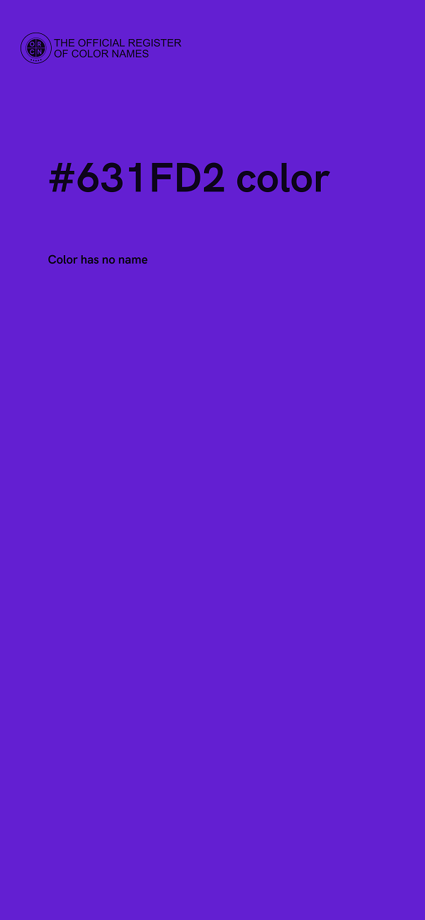 #631FD2 color image