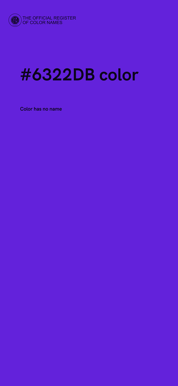 #6322DB color image