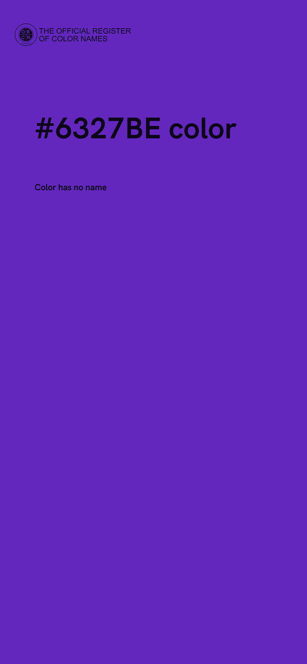 #6327BE color image