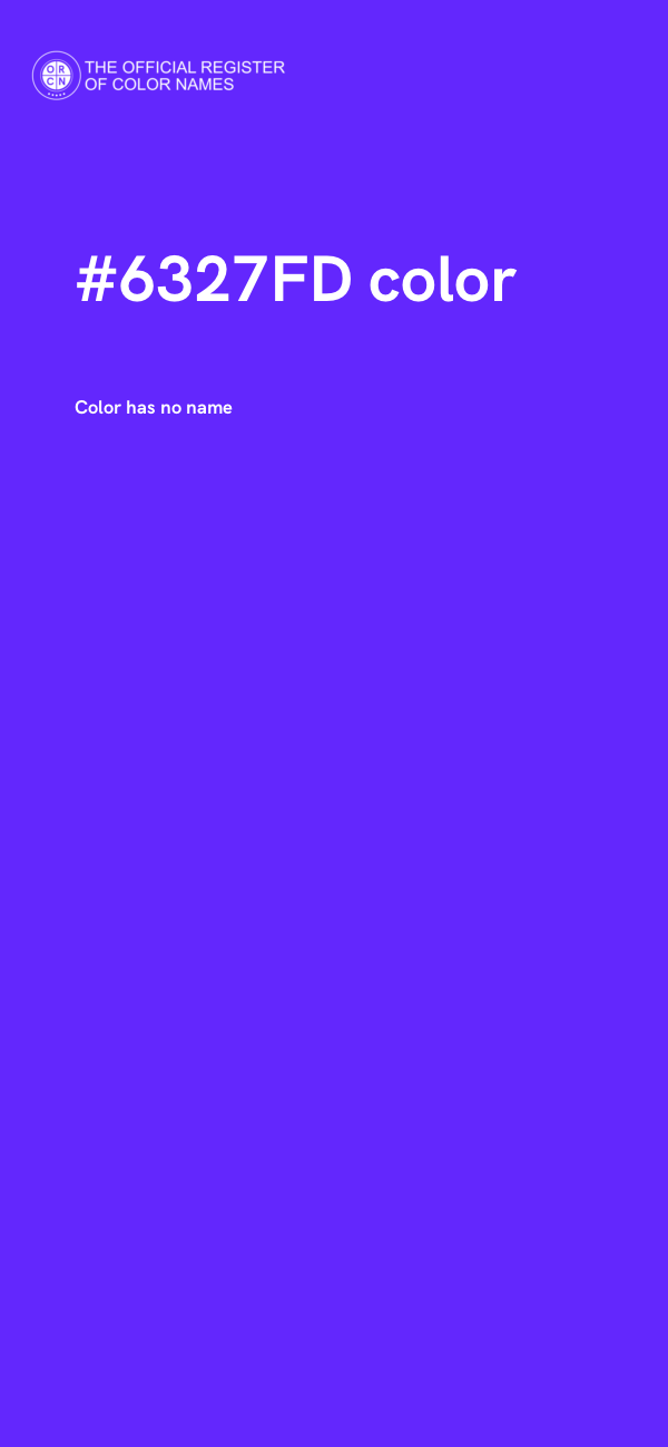 #6327FD color image