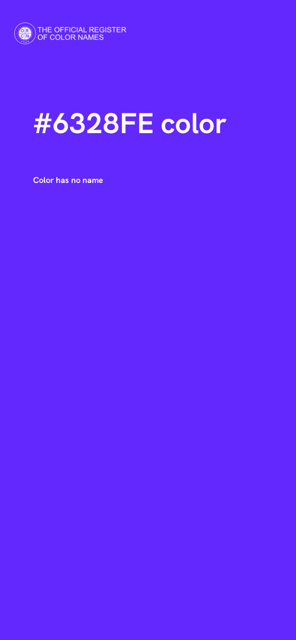 #6328FE color image